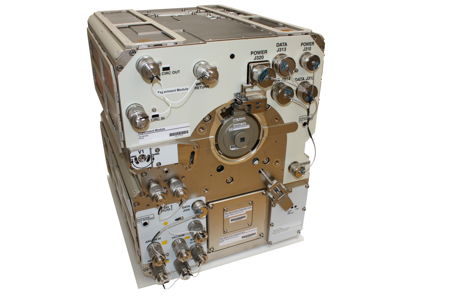 EML Modul von PINK Vakuumtechnik für das Advanced Closed Loop System auf der ISS