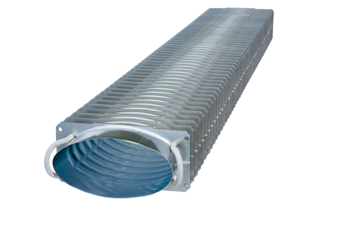 used to guide the beam of ionized particles