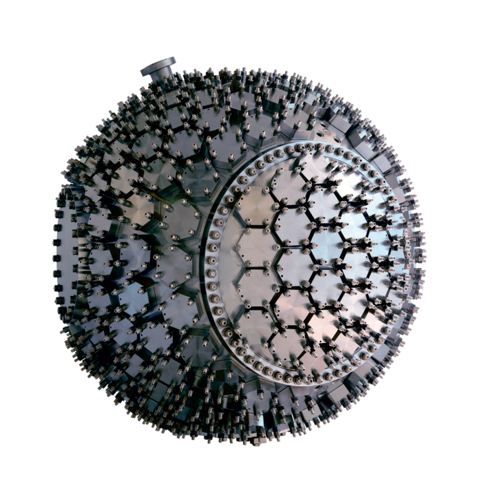 spherical vacuum chamber