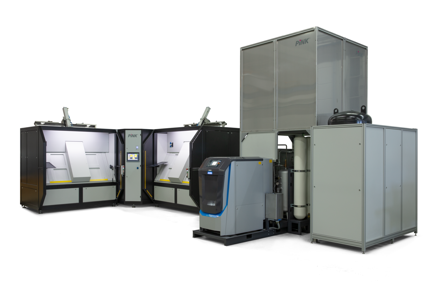 Leak testing system from PINK Vakuumtechnik